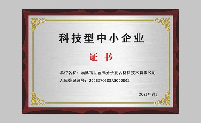 福世藍順利完成2025年山東省科技型中小企業(yè)入庫工作  科技創(chuàng)新再獲權威認可